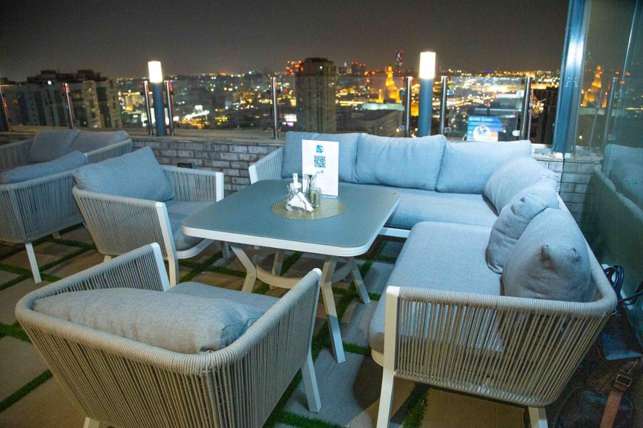 Saraya Corniche Hotel Dauhá Exteriér fotografie Skyline
