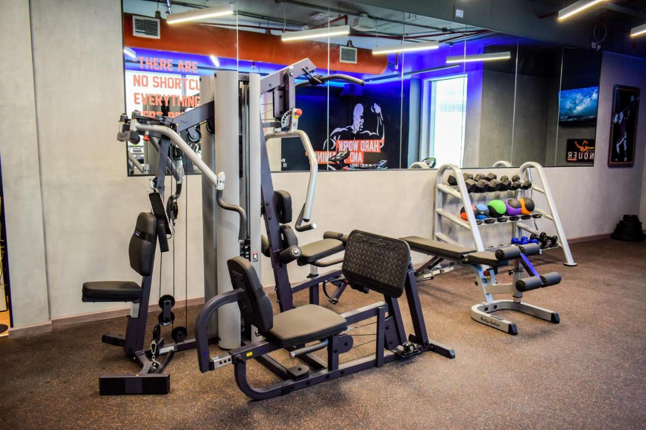Saraya Corniche Hotel Dauhá Exteriér fotografie The gym at the hotel